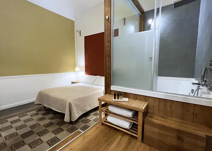 Bed In Pensión Palermo